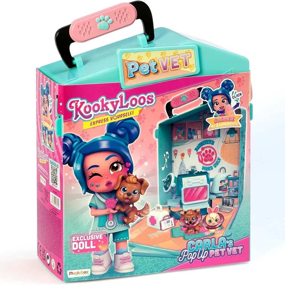 KookyLoos - PlaySet Carla's PopUp Pet Vet for kids in Kuwait